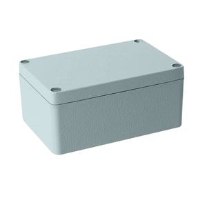 Scatola di Derivazione in Metallo IP65 120x80x55mm, Contenitore Universale per Progetti Elettrici in Alluminio - Product Image 1