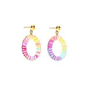 E295-E150-0495CS Fashion <b>Drop</b> Earrings - Product Image 2