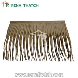 Hot Sale Feuer beständige synthetische Palmblätter Künstliche Strohdach materialien Künstliche Tiki Thatch - Product Image 6