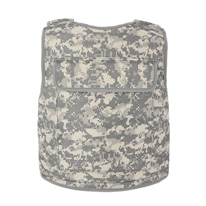 Armatura per giubbotto tattico balistico con rivestimento in Nylon con camuffamento digitale a doppia sicurezza per caccia all'aperto protettiva resistente - Product Image 3