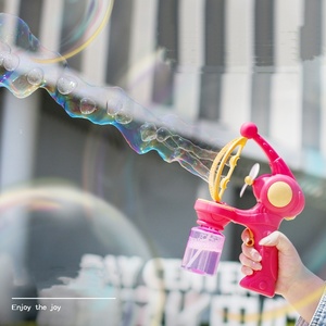 电动全自动气泡肥皂水玩具风扇儿童鼓风机气泡枪机 - Product Image 6