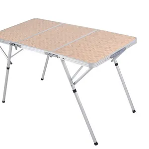 3 שולחן מתקפל סיטונאי נייד אוברסייז שולחן קמפינג לחוץ עם מרתף