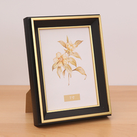 Nouvel Arrivage Classique Léger De Luxe Personnalisé Couleur Fer Renforcé En Plastique Photo Cadre Letterpress Impression Personnalisé Debout