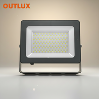 Projecteur LED extérieur haute puissance OUTLUX IP65 en aluminium moulé sous pression, vente en gros d'usine, 50W 100W 150W 200W 400W