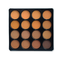 Nouvelle palette de fards à paupières cosmétiques mats 16 couleurs, poudre de fard à paupières, kit professionnel de contouring du visage