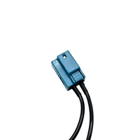 Câble Fakra RG174 OEM personnalisé de marque LEAD pour antenne GPS, faisceau radio FM, transmission satellite 10cm 0-24GHz