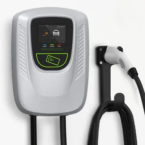 Auto-Schnell ladestation Lösungen kosten RFID Wifi Elektro fahrzeug Smart 240V 22kw Power AC Wall Box Ladegerät zu Elektroauto