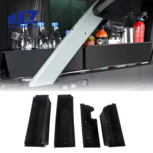 Accesorios Internos para Maletero, 4 Piezas, Bandeja Organizadora de Almacenamiento para Maletero, Caja Lateral de Carga Trasera para Ford Bronco 2021 <span class=keywords><strong>2022</strong></span> 2023 4 Puertas - Product Image 2