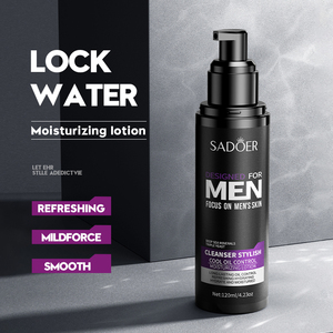 SADOER Produits de soins de beauté de marque privée <span class=keywords><strong>pour</strong></span> hommes Série Nettoyant <span class=keywords><strong>pour</strong></span> le <span class=keywords><strong>visage</strong></span> Nettoyant en profondeur Cosmétiques <span class=keywords><strong>pour</strong></span> le <span class=keywords><strong>visage</strong></span> et le corps Ensemble de soins de la peau - Product Image 4