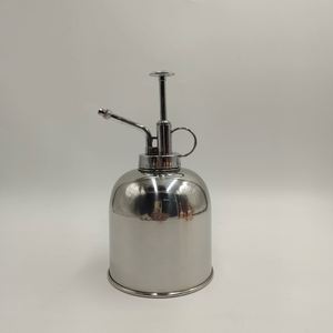 Pulvérisateur de jardin vintage en acier inoxydable 500 ml, flacon pulvérisateur pour plantes, arrosoir pour enfants - Product Image 1