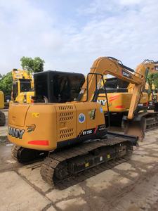 Excavadora SANY SY75 de 7 Toneladas de Alta Eficiencia Operativa, Mini Excavadora Usada en Granjas SY75 con Cabina Cerrada - Product Image 5