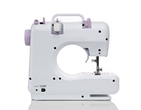 Machine à Coudre Électrique Mini Portable 12 Points Intégrés Multi-Fonction Broderie pour Usage Domestique DIY
