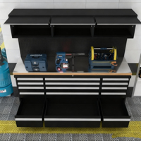 Carro de Herramientas Profesional Móvil Industrial de Alta Resistencia CYD con Múltiples Cajones, Sistema Modular de Almacenamiento y Estación de Trabajo para Reparación Automotriz