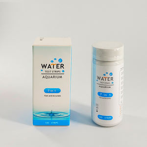 케이프 <span class=keywords><strong>7</strong></span> in 1 수족관 어항 테스트 스트립 담수 및 소금물을위한 수족관 물 테스트 키트 - Product Image 2