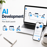 Chatbot iş akışı otomasyonu için AI özel yazılım AI yazılım geliştirme hizmetleri İş analizi MAC Internet desteklenen