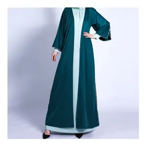 Женское мусульманское платье SIPO с длинным рукавом, кружевное платье макси, Рамадан, кафтан, Дубай, абайя, Турция, мусульманское женское скромное платье