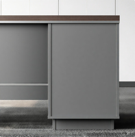 Mobilier de bureau exécutif personnalisé de luxe pour le bureau du PDG Table de bureau