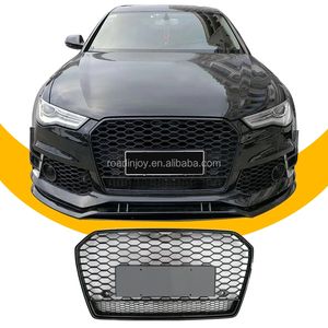 2016-2018 Grille de capot en nid d'abeille ABS <span class=keywords><strong>RS6</strong></span> pour <span class=keywords><strong>Audi</strong></span> A6 C7PA Grille avant Upgard <span class=keywords><strong>RS6</strong></span> Grill 2016 2017 2018 - Product Image 2