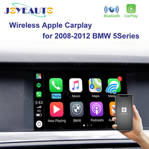 Joyeauto inalámbrico <span class=keywords><strong>Apple</strong></span> <span class=keywords><strong>CarPlay</strong></span> y Android Auto Mirror-link para BMW 5 Series <span class=keywords><strong>E60</strong></span> E61 F07 F10 F11 CIC 2008-2013 - Product Image 5