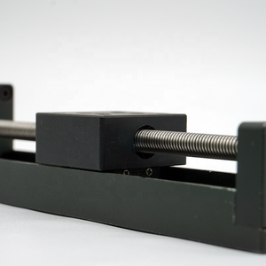 Module de vis trapézoïdale miniature personnalisé, actionneur linéaire, guides linéaires en acier avec moteur et roulement central - Product Image 6