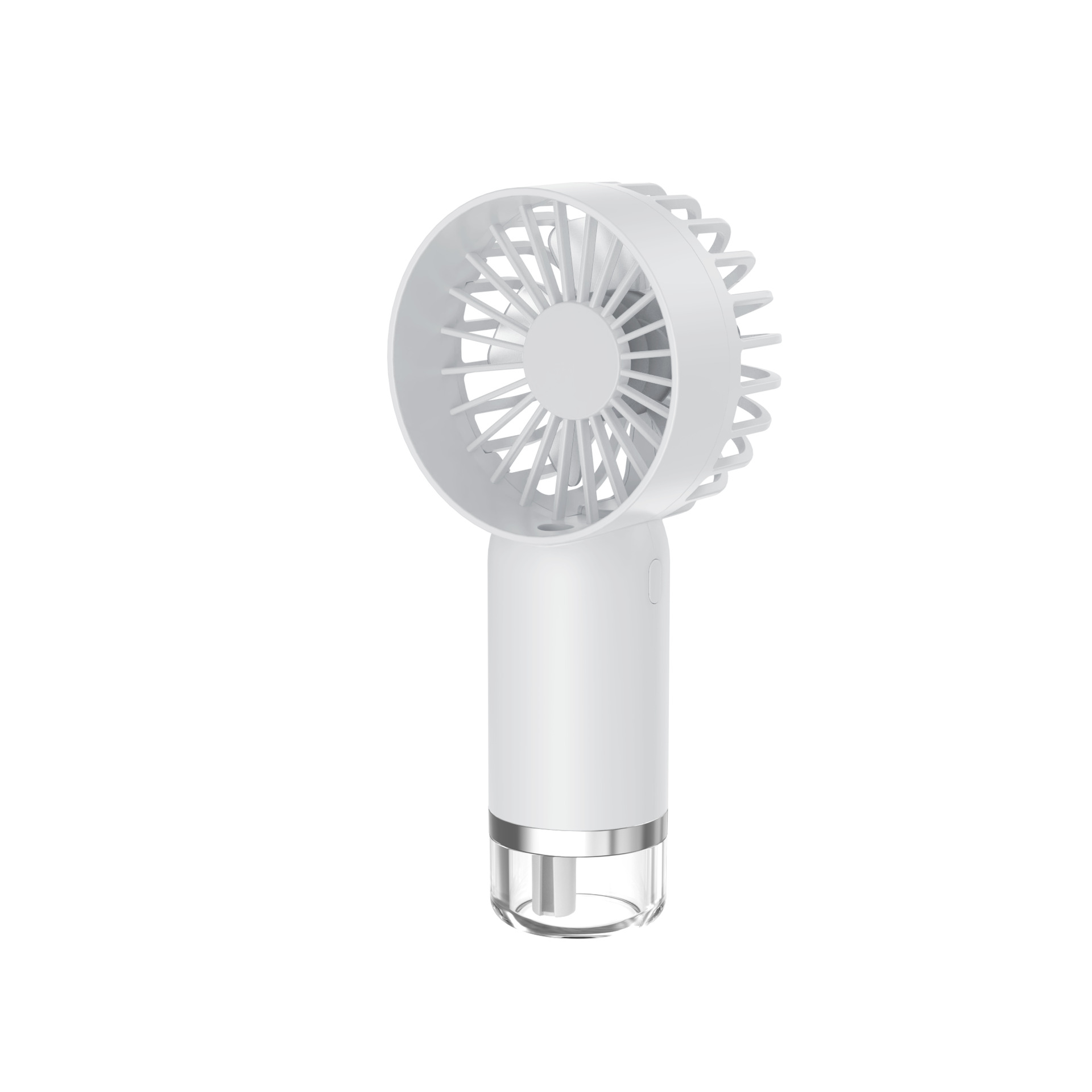 White misting fan [Charging cable included]