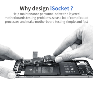 QianLi ISocket Série 16 Support de fixation multicouche 4-en-1 pour cartes mères de téléphones mobiles / Plus Pro, compatible avec 16 / 16 Plus / 16 Pro / 1 - Product Image 6