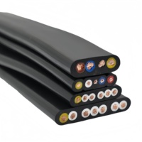 Wasserdichtes 450/750V Flat 3 4 5-adriges 25-mm-Stromkabel für elektrische Tauch wasserpumpen