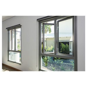 Doble Galzed abatible <span class=keywords><strong>de</strong></span> aluminio hacia adentro hacia afuera Windows ladrón prueba Asement diseño ventanas <span class=keywords><strong>de</strong></span> aluminio - Product Image 1