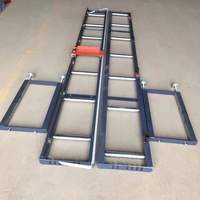 Support de rouleau auxiliaire pour rail de positionnement double avec affichage numérique intégré, accessoire pour scie à table rotative