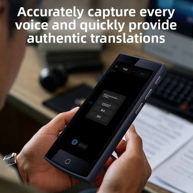 OEM Custom 4G Mini Smart Voice Translator 138 Languages Offline Online Two-Way Real-Time Translation Portable Device
