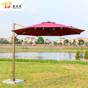 Parasol romain cantilever de grande taille pour jardin et plage, personnalisable avec impression de logo, vente en gros <span class=keywords><strong>d</strong></span>'usine, parasols et bases pour terrasse - Product Image 3