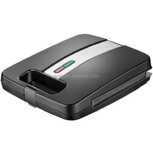 Equipo de aperitivos de cocina comercial AOJA, máquina eléctrica para hacer sándwiches de 4 piezas, máquina desmontable de gofres redondos multifuncionales - Product Image 1