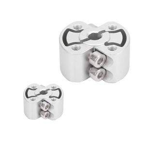 Abrazadera Doble Personalizada para Buje Izquierdo, de Aluminio Anodizado Rojo, para Eje de <span class=keywords><strong>40</strong></span> mm, Pieza DIY para Hubby - Product Image 3