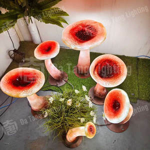 Lumières décoratives LED en forme de mini-champignons pour parcs, sites touristiques et ambiance de jardin nocturne - Product Image 5