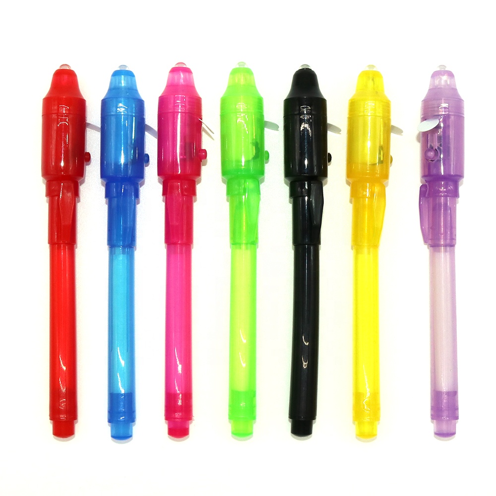 Invisible Pen - Invisible Ink Pen with UV Light for Kids