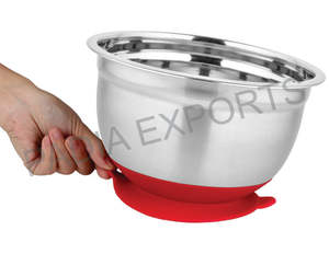 Bol en acier inoxydable élégant ultra durable et résistant à la rouille, un essentiel élégant pour chaque cuisine moderne - Product Image 1