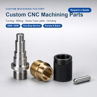 Suku Cadang Mesin CNC Presisi Khusus, Pemesinan Bubut, Penggilingan, Bubut Swiss, Pengasahan, Baja Tahan Karat, Aluminium, Kuningan, Titanium, Pabrik OEM