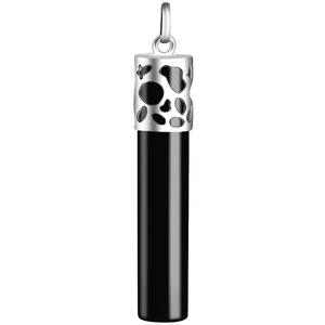 Pendentif cylindrique en jadéite naturelle, argent S925, UNISEXE, style chinois, cadeau tendance avec certificat d'évaluation D068 - Product Image 5