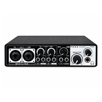 Interface audio 2 entrées 4 sorties FA22, carte son USB avec préamplis micro pour PC, Mac, enregistrement, podcasting, streaming en direct