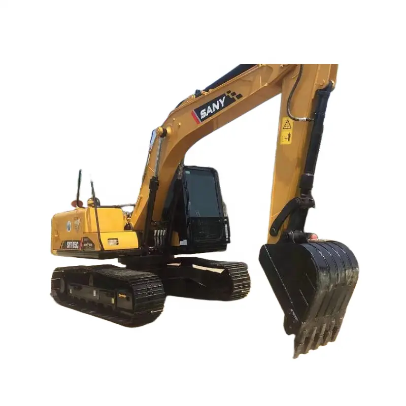 China Famous Brand Sany115C Used Excavator 11ton Medium Crawler Hydraulic Excavators sy115 sy135 For Promotion Sale