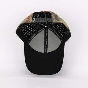 BSCI 6 Panel 100% Polyester Outdoor Baseball <b>Cap</b> <b>Camo</b> Hat Camping Hiking Fishing <b>Cap</b> With Sunscreen for Outdoor Adventures - Product Image 6