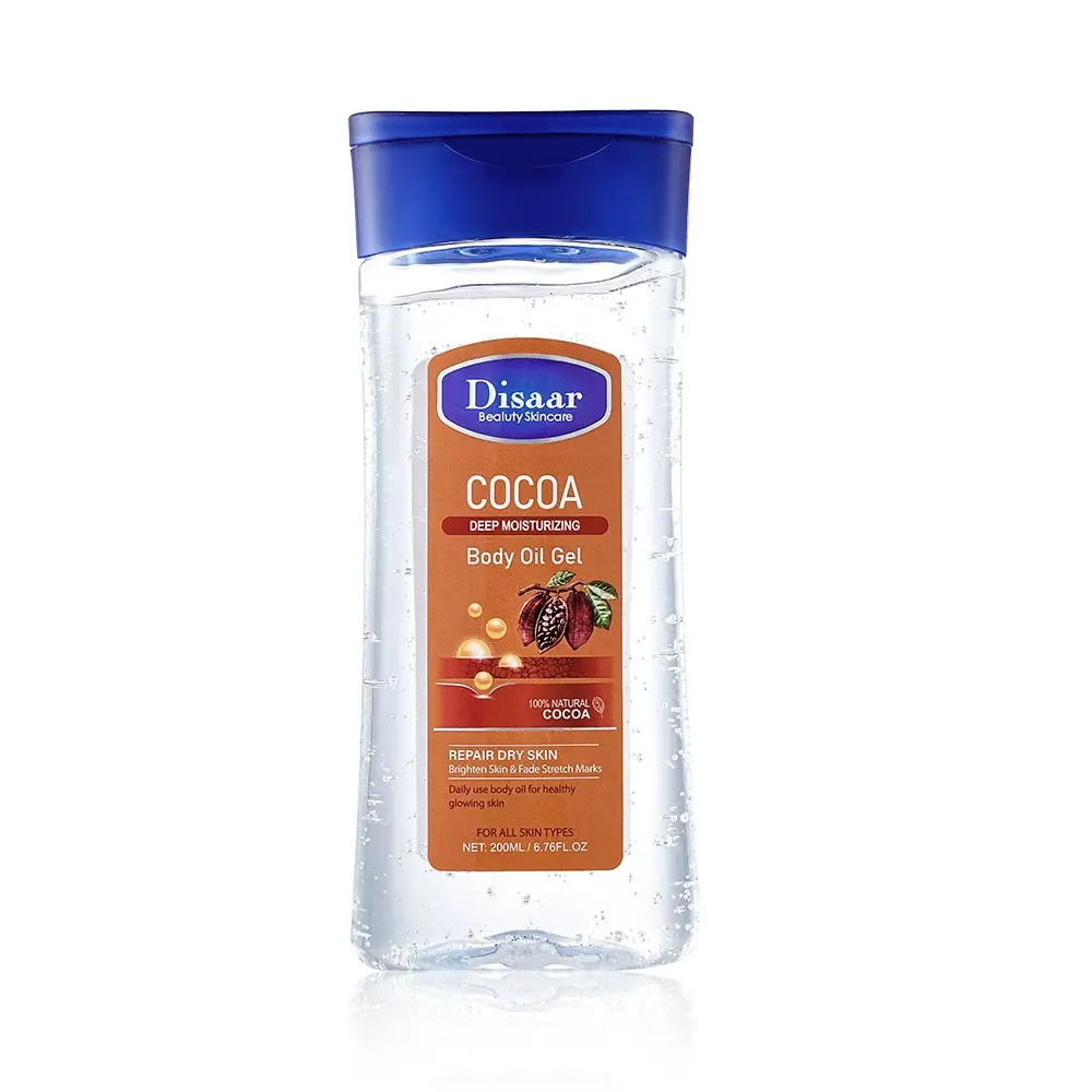 Isaar-gel de aceite corporal hidratante, aceite de masaje corporal Blanqueador