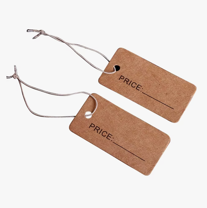 High Quality Custom Private Design Hangtags New Brand Name Tags Wholesale From China Factory