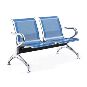 Silla de Espera Pública, Muebles de Hospital, Banco para Área de Espera, Asiento de Recepción, Acero Inoxidable - Product Image 2