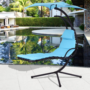 Meubles de <span class=keywords><strong>jardin</strong></span> <span class=keywords><strong>Chaise</strong></span> balançoire d'extérieur Berceau de style moderne <span class=keywords><strong>Chaise</strong></span> balançoire de cour <span class=keywords><strong>Chaise</strong></span> <span class=keywords><strong>longue</strong></span> courbée <span class=keywords><strong>suspendue</strong></span> pour la durabilité - Product Image 6