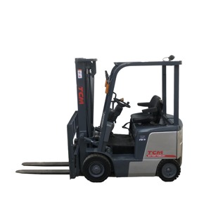 TCM <b>Battery</b> Forklift 1.5Ton 4.7Meters Used Electric With Three Stage Mast Solid Tire Outdoor <b>Operation</b> - Product Image 1