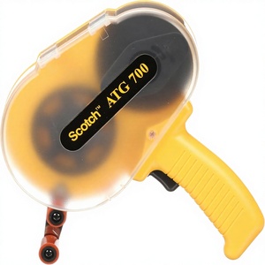Aplicador de Adhesivo Acrílico de Doble Cara 3M ATG 700 para Rollos de 1/2 <span class=keywords><strong>y</strong></span> 3/4 Pulgadas de Ancho, Color <span class=keywords><strong>Amarillo</strong></span> - Product Image 1