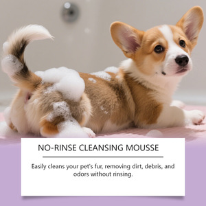 <span class=keywords><strong>Mousse</strong></span> <span class=keywords><strong>nettoyante</strong></span> sans rinçage pour chiens et chats, séchage rapide, toilettage doux, utilisation en salle de bain, 100 ml, Eleljoy - Product Image 3