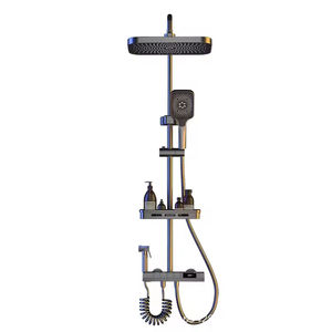 ชุดฝักบัวอาบน้ำแบบเรนชาวเวอร์หรูหรา รุ่น OEM FSH 2025 วัสดุโลหะ พร้อมจอ LCD สำหรับโรงแรมและบ้าน - Product Image 6