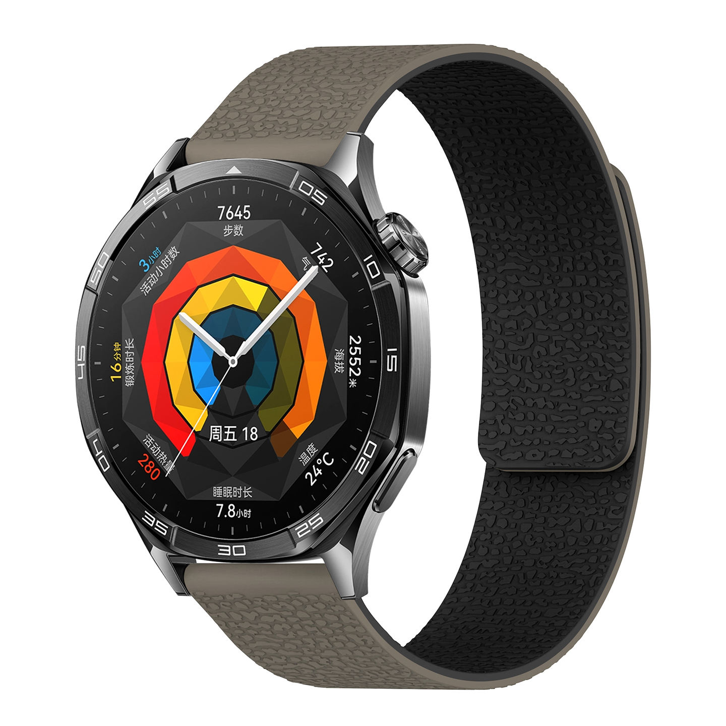 โอลิเวอร์สีเทาและสีดำ